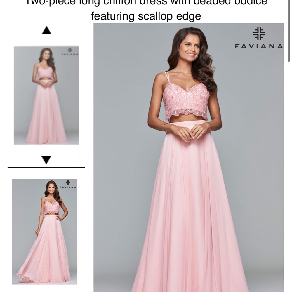 Faviana prom dress